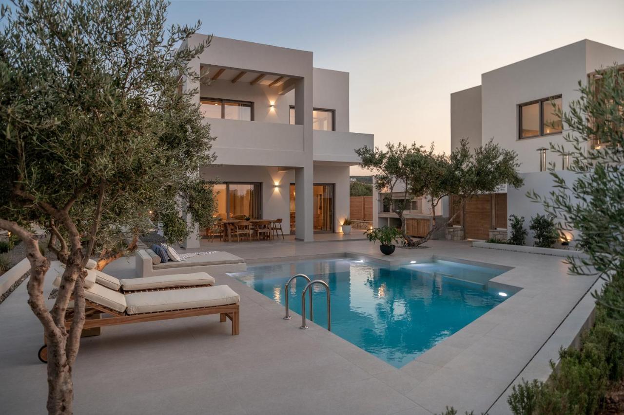 Anthos Villas - Chania 塔伦蒂斯 外观 照片