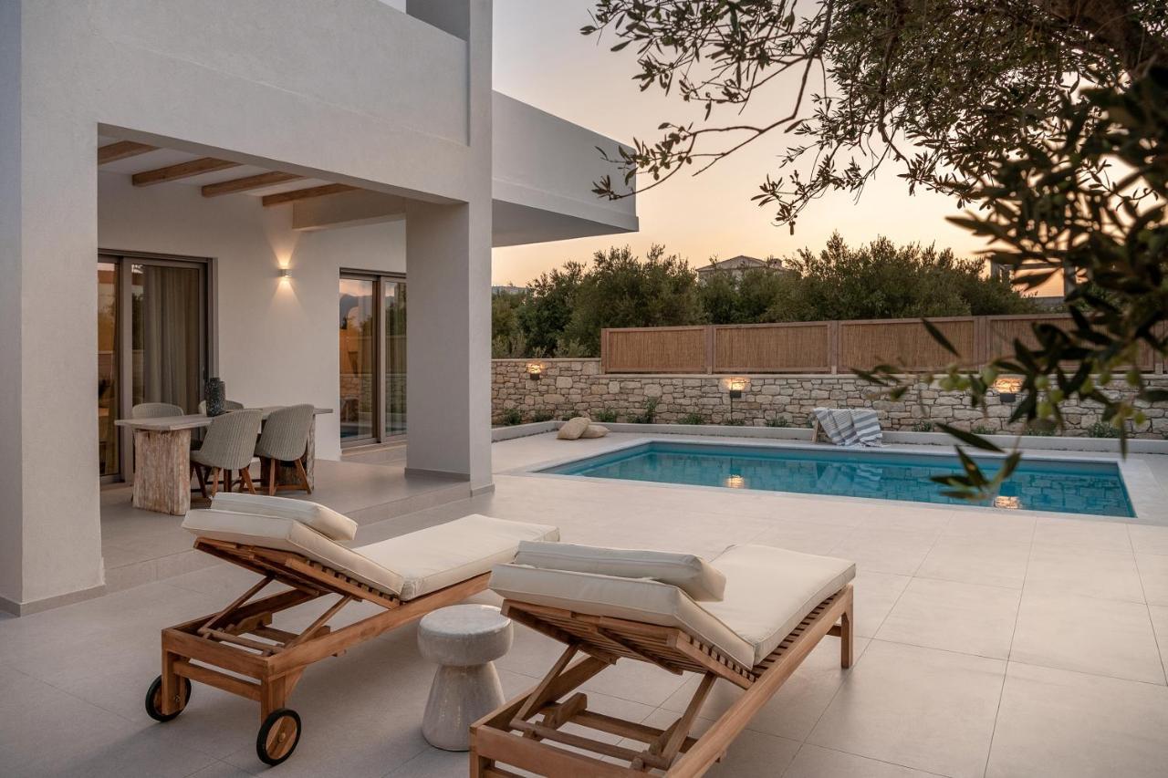 Anthos Villas - Chania 塔伦蒂斯 外观 照片
